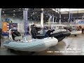 GALA inflatable boats at the KIEV fishing and outdoor show 2017.