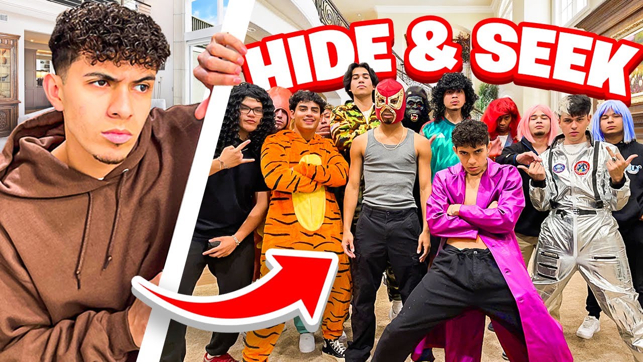 ЭКСТРЕМАЛЬНЫЕ ПРЯТКИ *в костюмах*