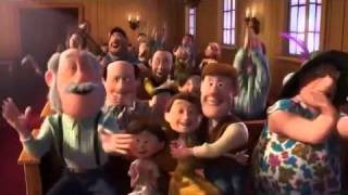 Copy Of Disney Pixar Up Wedding Scene Carl & Ellie