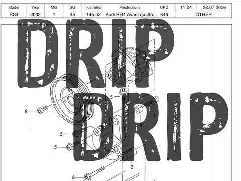 2002 Audi S4: Ep. 14 - Power steering fluid leak