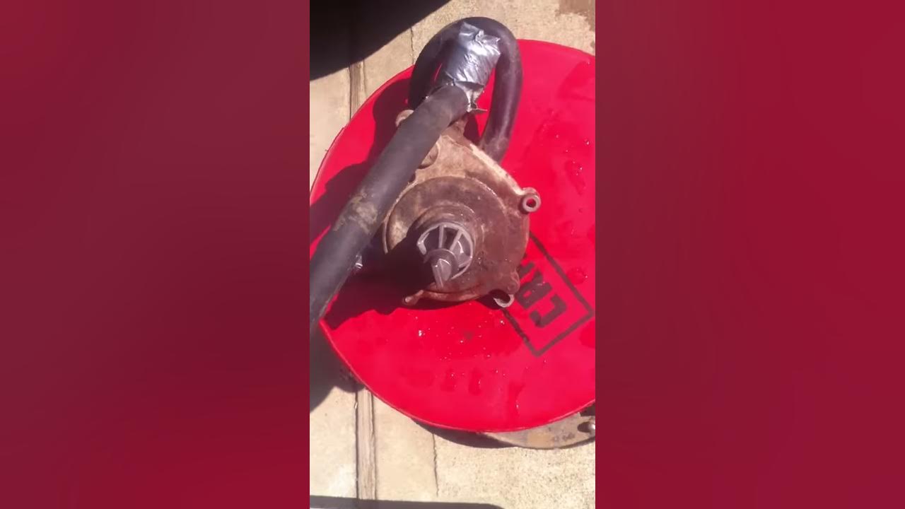 RZR 900 water pump seal leak YouTube