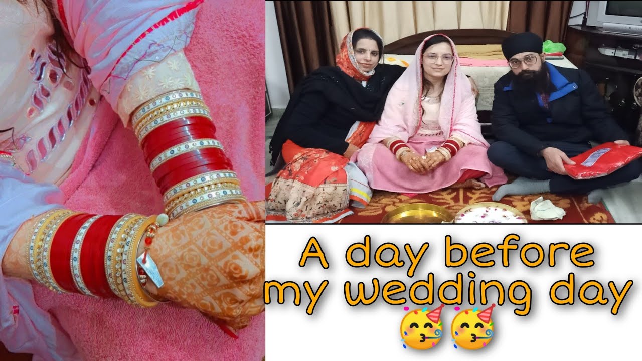 My chooda ceremony| A day before my wedding day