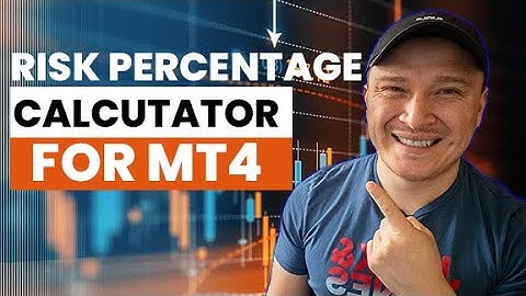 HOW TO CALCULATE YOUR LOT SIZE IN MT4 - RISK PERCENTAGE CALCULATOR FOR MT4