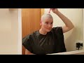 Headshave, woman headshave, she shaved her head