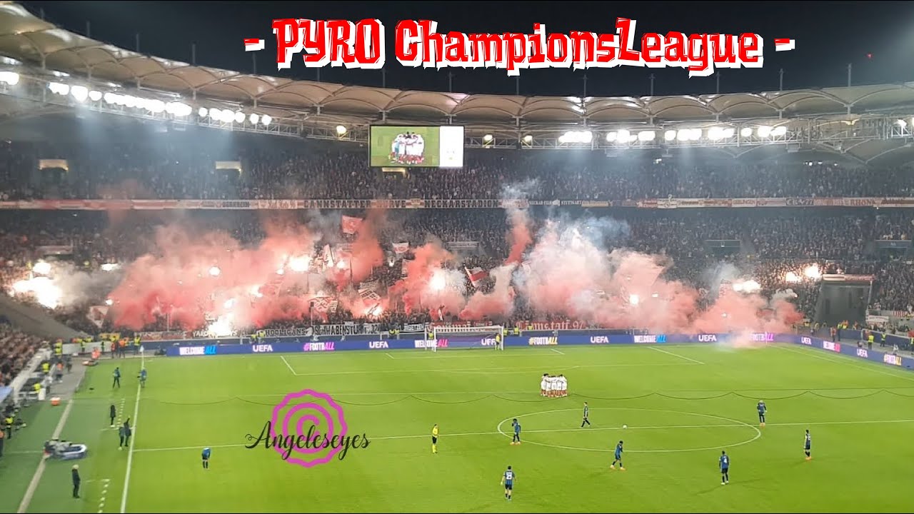 06.11.2024 - VfB ⚪️🏆🔴 | CL Choreo ● PYRO