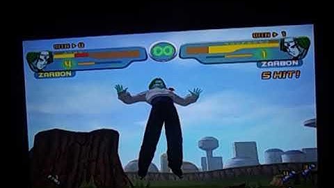 Dragon Ball Z Budokai(Gamecube)-Zarbon Mirror Match II