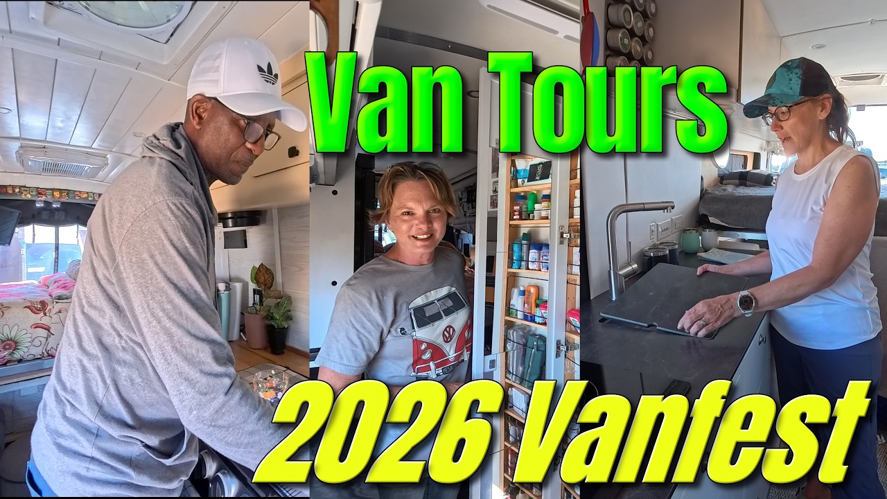 Экскурсии по фургонам на VanFest: реальные проекты по переоборудованию фургонов, честные мнения и...