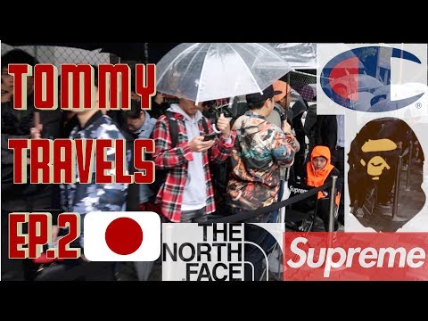 SUPREME x NORTH FACE // BAPE x CHAMPION FW 2017 DROP JAPAN | Tommy Travels EP.2