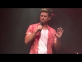 Aaron Tveit - What About Love/I Wanna Dance With Somebody - Boston HOB - 8/27/16