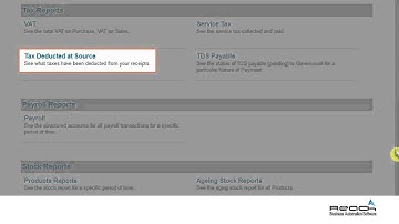 Reports - - Reach Accounting Software