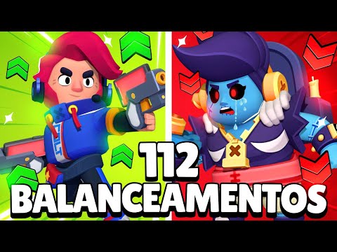 NEW META!!! OVER 110 BALANCE CHANGES, REWORKS, AND NEW BUFFIES IN THE NEW BRAWL STARS UPDATE