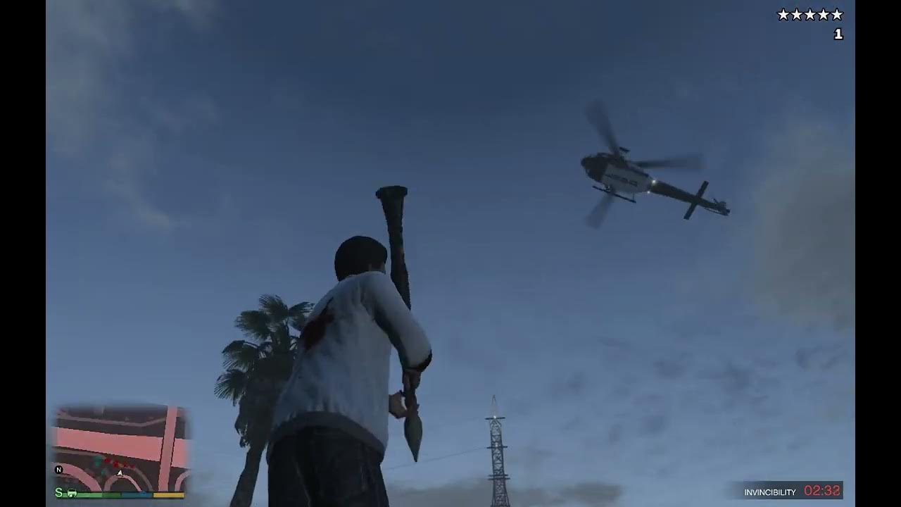 Firing 100 RPG launcher shots & throwing 100 Grenades on Grand Theft Auto V 2023 YouTube
