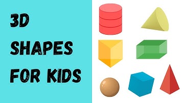 3D shapes for kids| Edges, faces and corners| Cube, Cuboid, Pyramid, Cone, Sphere, Cylinder, Prism|