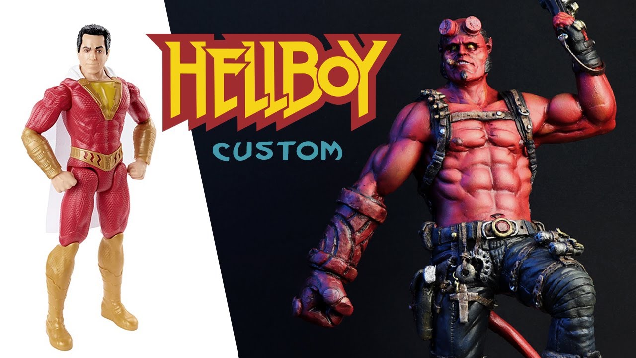 custom hellboy action figure