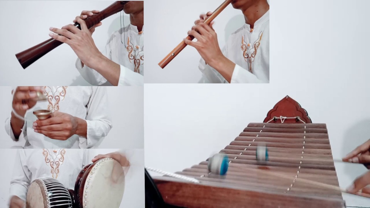 เพลงลาวลำปางใหญ่ (ระนาดเอก + ปี่ใต้ + ขลุ่ยคีย์C) Thai Classical music