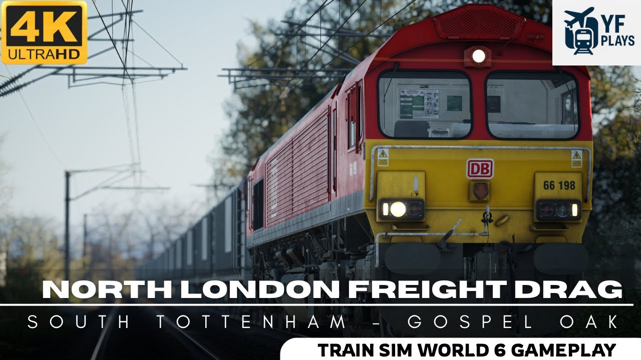 Train Sim World 6 | North London Freight Drag | Class 66 | Tottenham - Gospel Oak (No Commentary)