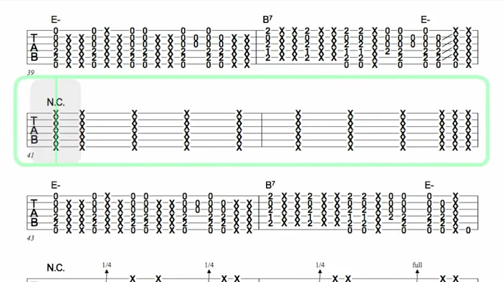 KT TUNSTALL ● Black Horse and the Cherry Tree [ Isolated Guitar + TAB ]