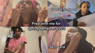 Prep with me for the Spring semester 2023 #kennesawstateuniversity