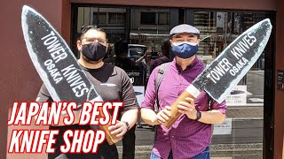 Where To Buy Japanese Knives In Japan For Foreigners  Tower Knives Osaka | English Service