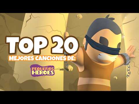 TOP 20 CANCIONES MAS ESCUCHADAS DE PEQUEÑOS HEROES | Canciones infantiles