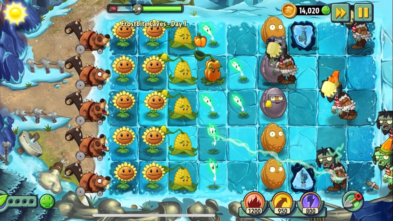 Plants Vs Zombie 2 ! Freezing time