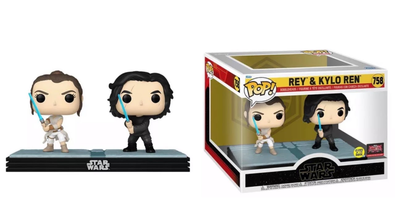 New Star Wars Rey & Kylo Ren Funko pop figures revealed available at Target
