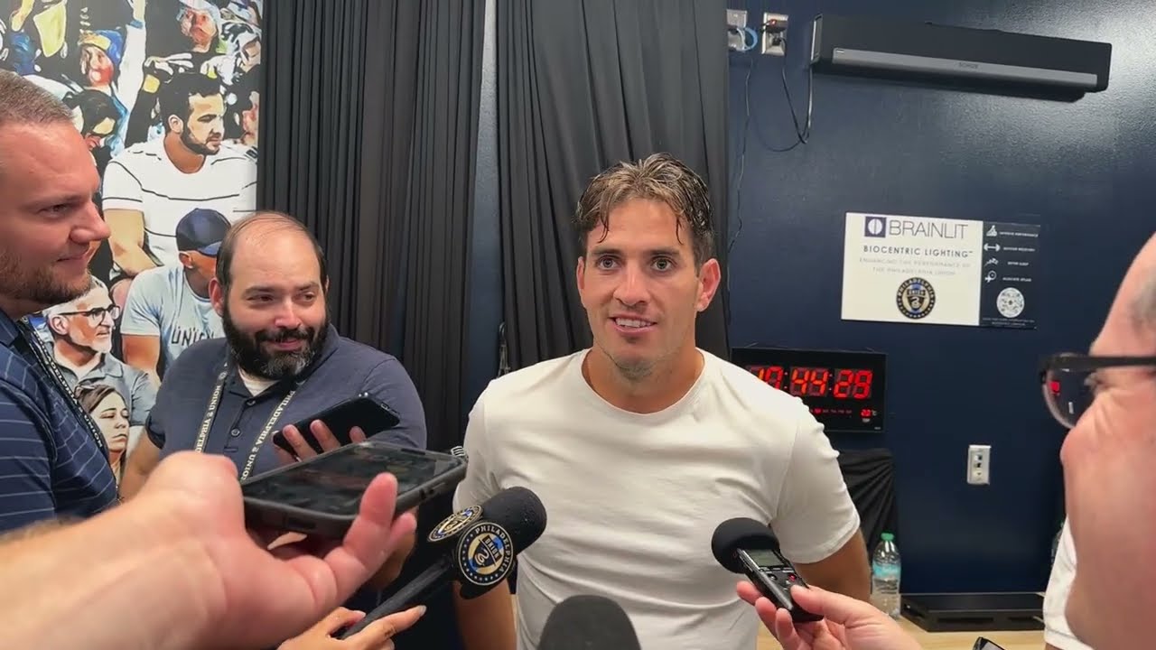 Milan Iloski After Philadelphia Union's 5-0 Win Over FC Cincinnati (9/9/26)