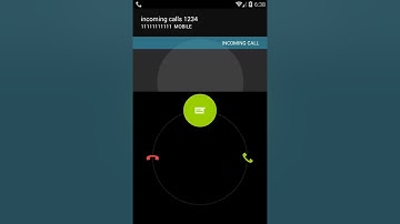 Android 4.4.4 incoming call in Rasalas ringtone