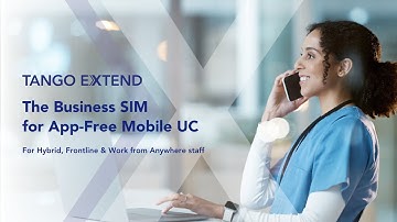 Tango Extend: The Business SIM for for Teams Phone