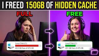 I Cleaned My ENTIRE PC's Hidden Cache — 42GB to 200GB+ Free (Full Guide) screenshot 4