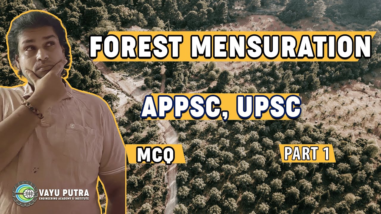APPSC FSO Forest Mensuration Vayuputra Academy Part 1 