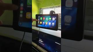 Multimídia Som De Carro Universal Carplay Android e IOS Tela 7 Câmera de Ré