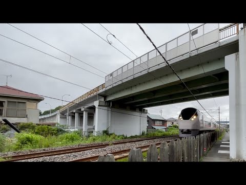 【高画質版／約118.6km/h】特急ひたち2号 通過 (K6編成)