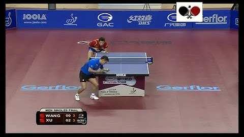 2012 Qatar Open  (Final) Xu Xin vs Wang Hao.
