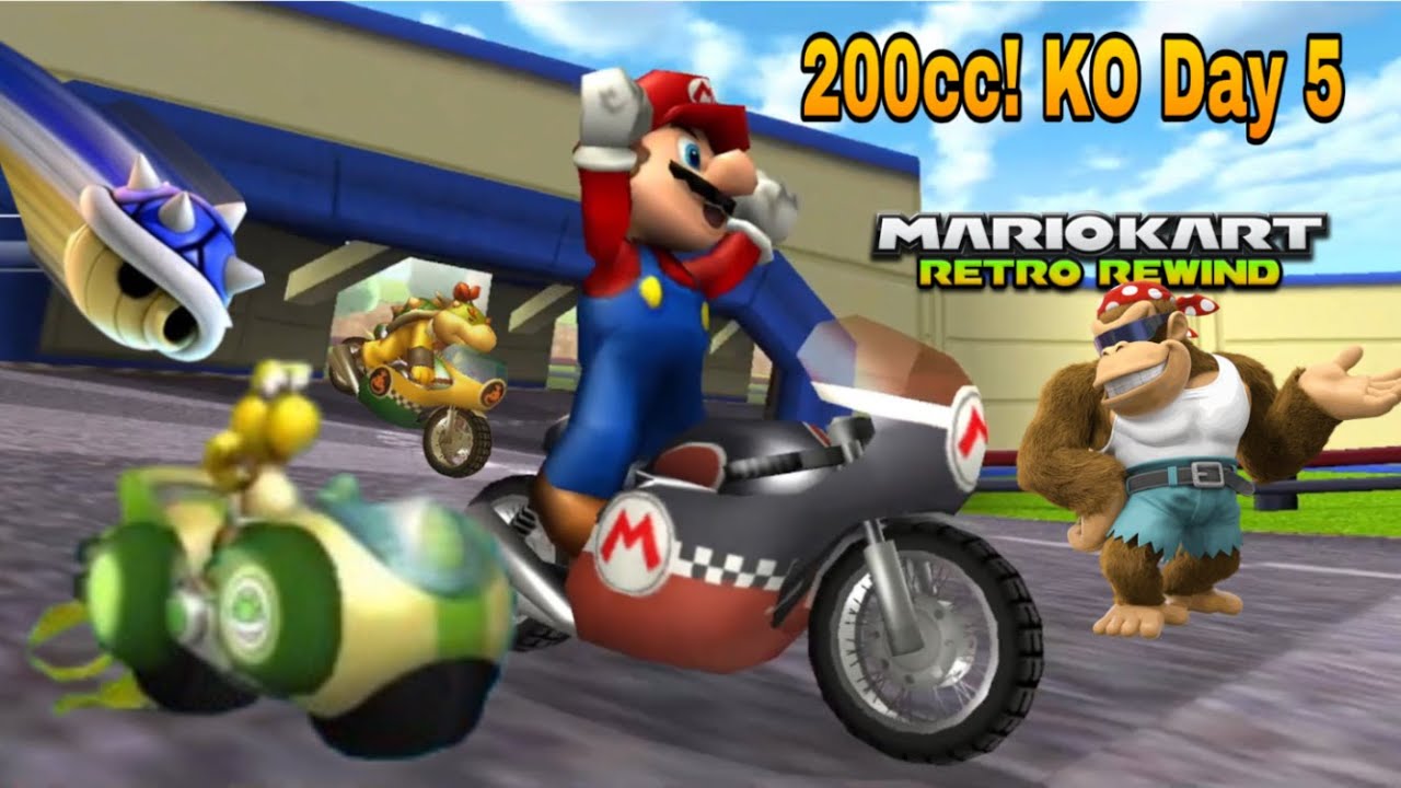 Tight 200cc Knockout Tournament Day 5 Mario Kart Wii – With Viewers