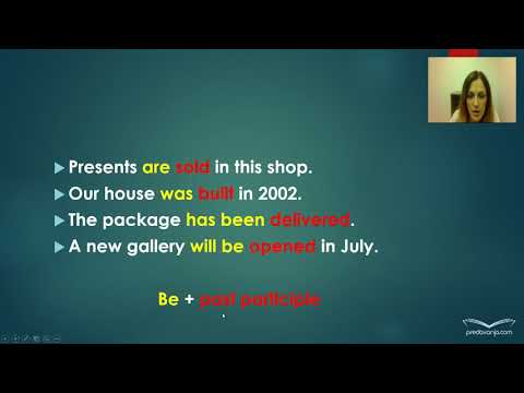 Passive voice - Engleski jezik