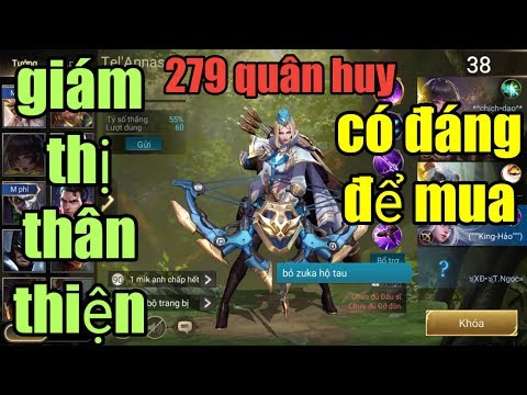 Video Liên Quân Mobile _ Trang Phục Mới Tel Annas Giám Thị... - youtube