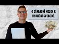 Chceš dosáhnout finanční svobody? Začni dělat tyhle 4 kroky!