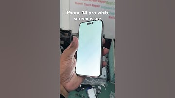 iPhone 14 pro white screen issue after update .. #iphone14pro  #14promax #iexpert #appleupdates
