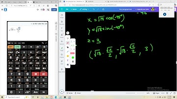 2.7 - Cylindrical and Spherical Coordinates