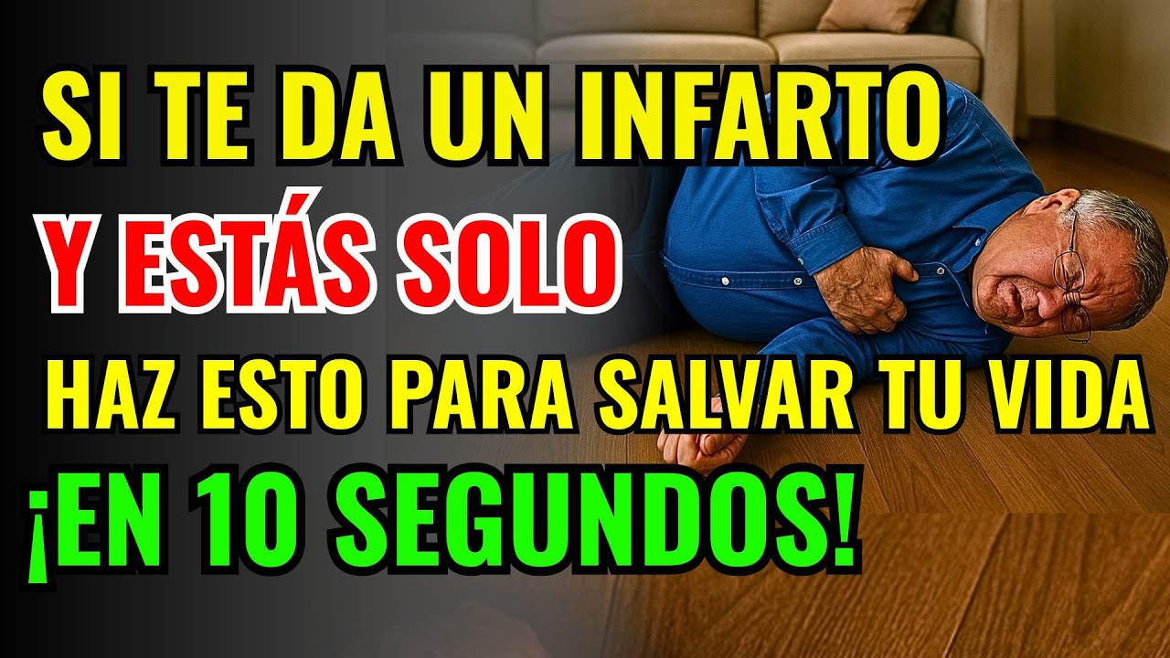 Que Debes Hacer Si Sufres un Infarto Estando Solo (en 10 Segundos ...