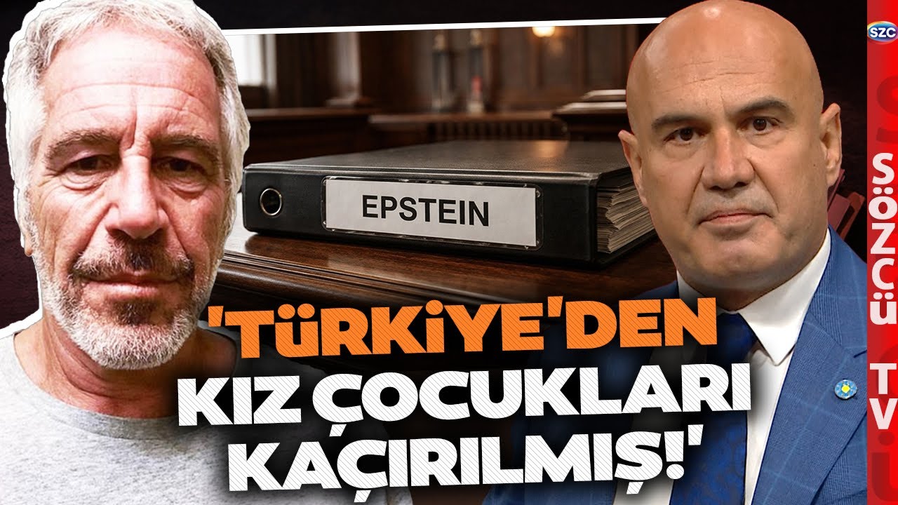 Turhan Çömez'den Epstein Çıkışı! O Belgeyi Gösterdi! 'Türkiye'den Kız Çocukları Kaçırılmış'