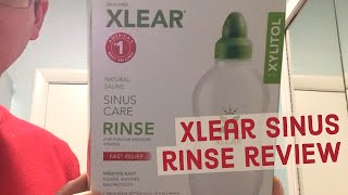 Xlear Sinus Rinse Review Sinusitis Sinus Infection