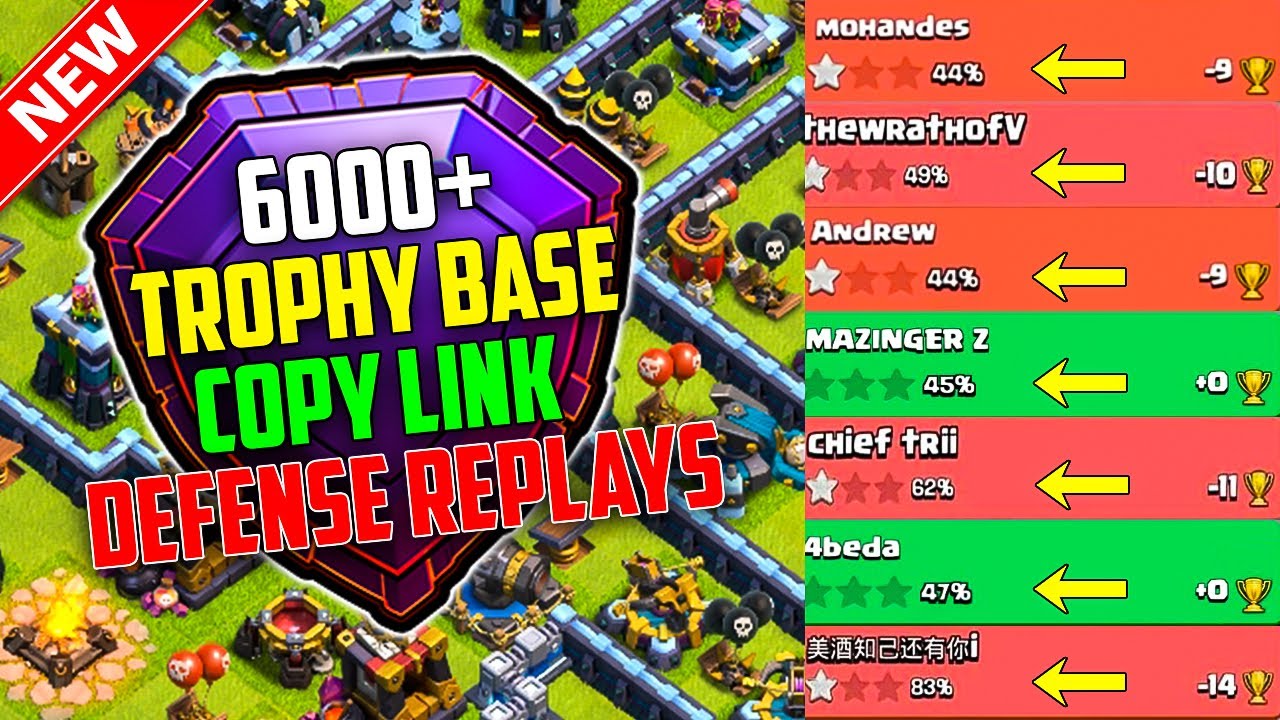 Th13 6000+ Trophy Only 1 Star Legend League Base With Link! | TH13 Ring Base Link | Clash of Clans