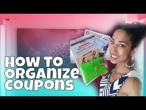 HOW TO Organize Coupons: 3 easy ways