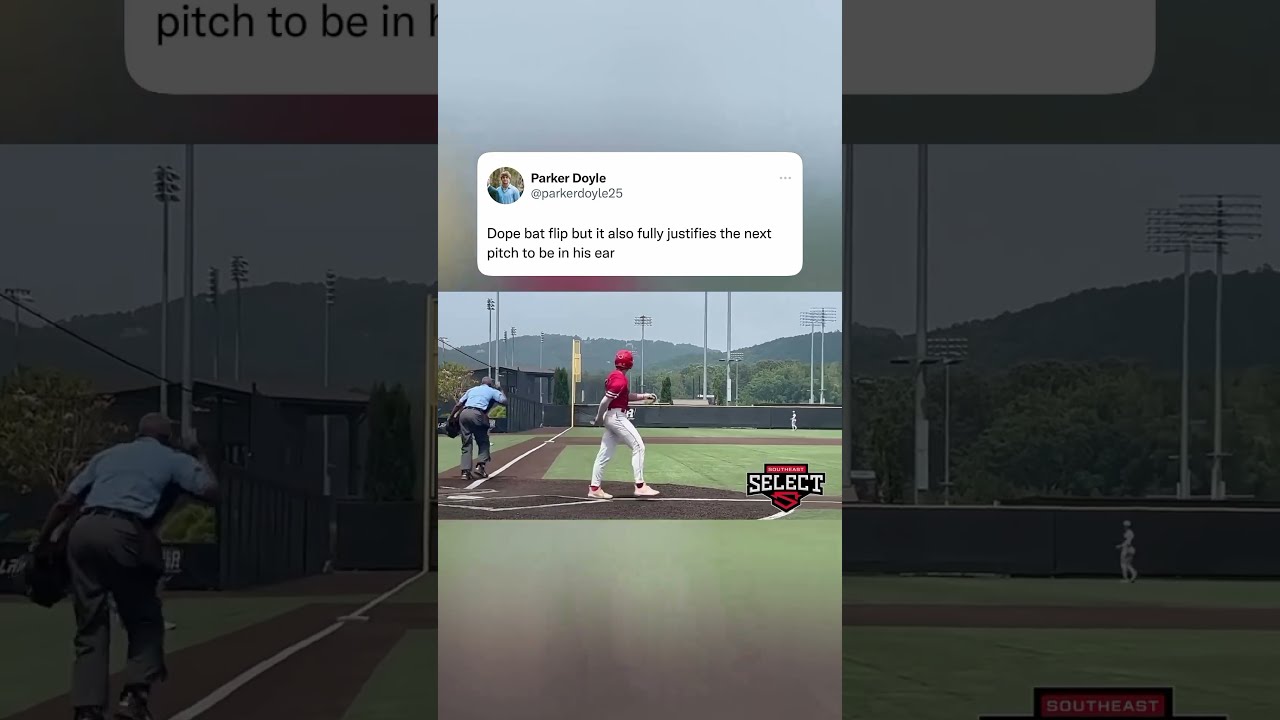 Absolutely Outrageous Bat Flip