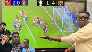 BARCELONA 4 GALATASARAY 1, ATLETICO 2 MAN UNITED 0, GAME ANALYSIS AND 10 THINGS THAT HAPPENED,ARSEN