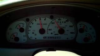 0-70 mph in a 2001 Ford Explorer Sport Trac 4x4 4.0L SOHC V-6.