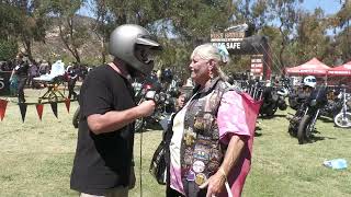 Hot Bike Interviews the Hot Dog Lady at Born-Free 13