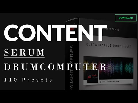 I turned Xfer Serum into a Drumcomputer (content video)